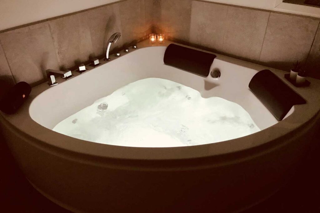 Spa med lys